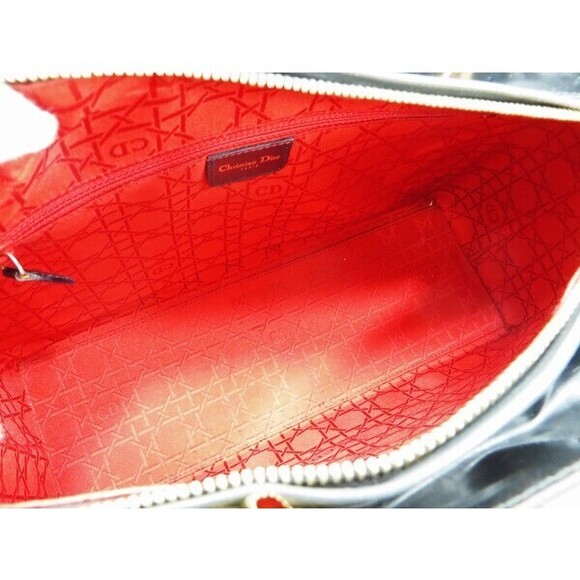 Christian Dior Lady Dior Cannage Leather Tote Bag Black - Picture 3 of 6